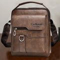 Vintage Office Messenger Structured Unisex Briefcase Crossbody