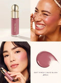 Rare Beauty Makeup Light Silky Touch Highlighter Soft Pinch Liquid Blusher Positive Light Lqiuid Luminizer Lasting Oil Control Vue Believe blusher