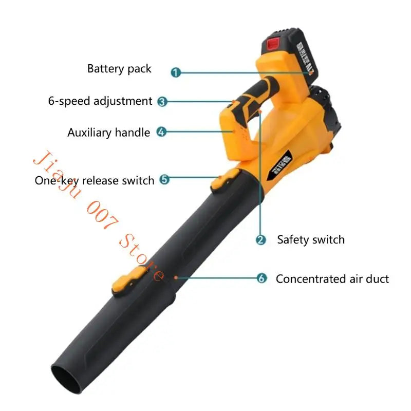 Handheld Cordless Blower 288 MPH 650 CFM Brushless Motor Cordless Leaf Blower Vue