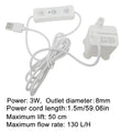 Aquarium Adjustable Silent USB Fish Tank Filtration Pump Pet Fountain Submersible Flow Water Circulation Pump Wired Controller Vue 3W