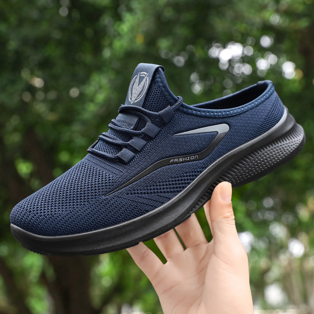 Men's Breathable Mesh Casual Sneakers – Lightweight Summer Shoes Casual Mesh Sneakers Vue