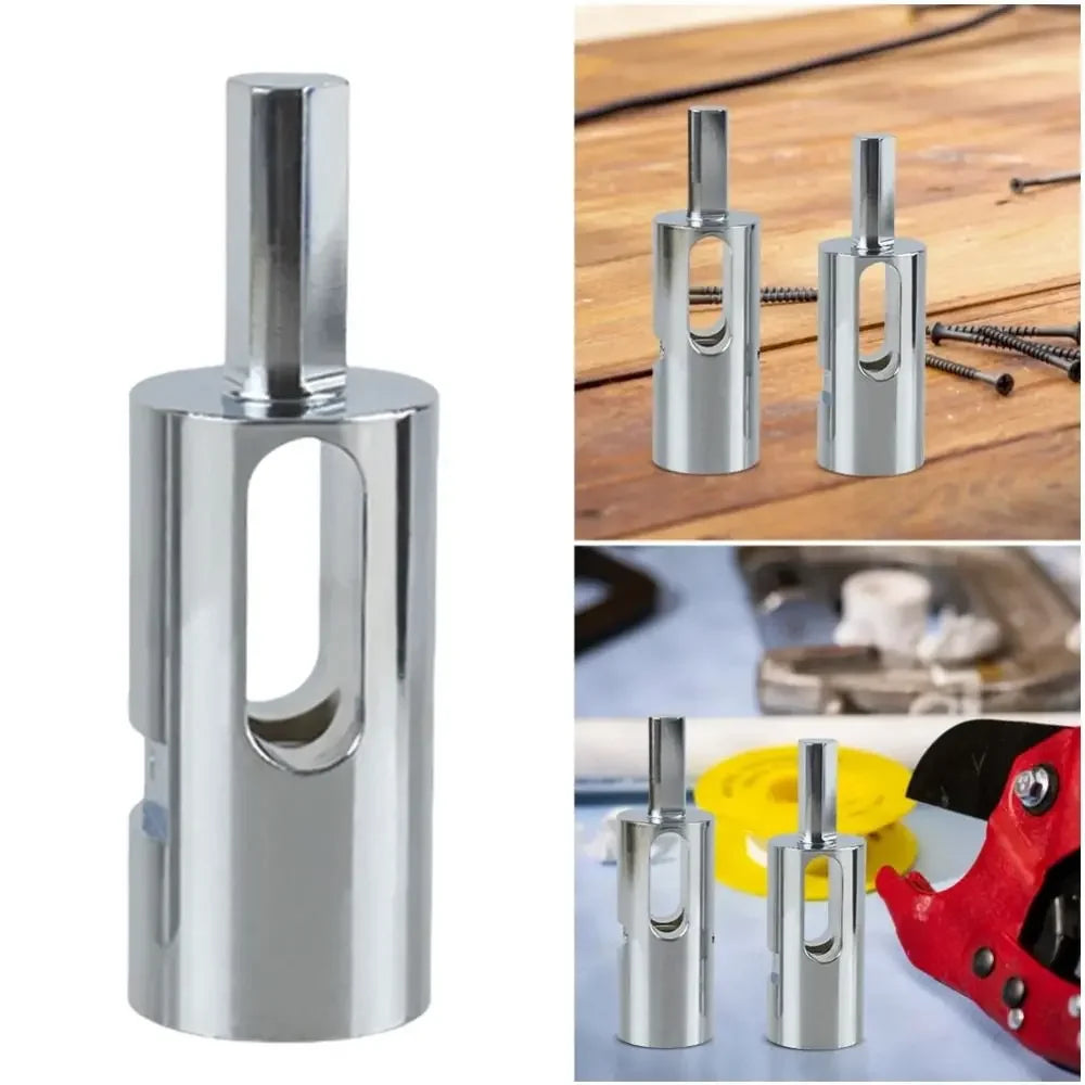 9-Gauge Fence Wire Twister Triangular Shank 3-Jaw Drill Chuck Cable Wire Drill Chuck Tool 11 Gauge Post Clips Twist Ties Tool Vue