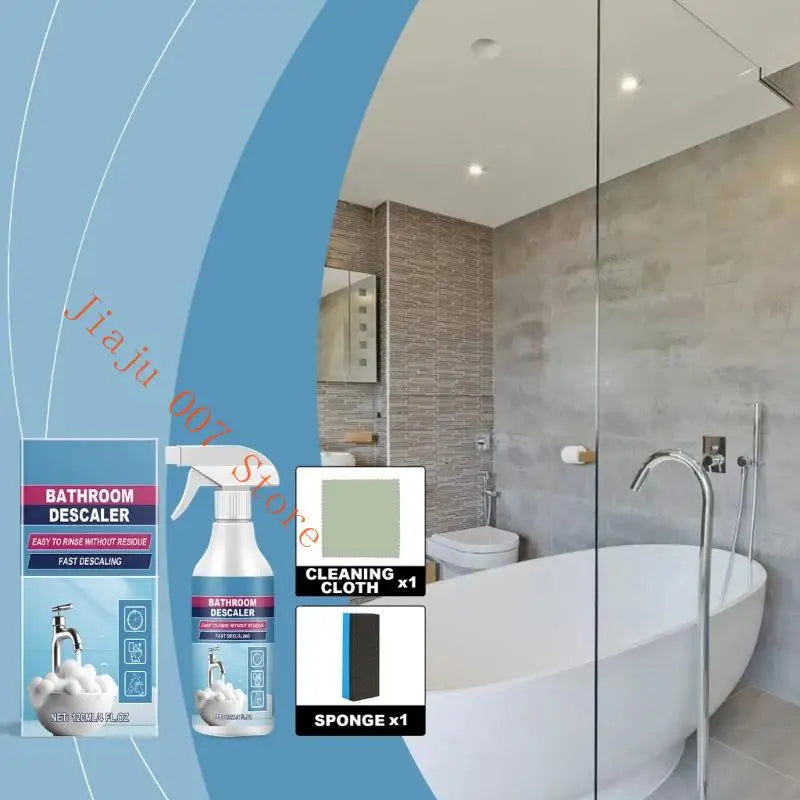 Bathroom Descaler Foam Cleaner – No-Rinse All-Purpose Spray Bathroom Foam Cleaner Vue