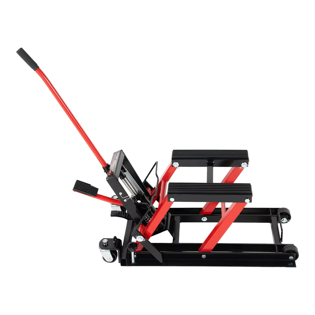 Motorcycle Tools Motorcycle Lift Platform, Locomotive Hydraulic Dedicated Lift Vue