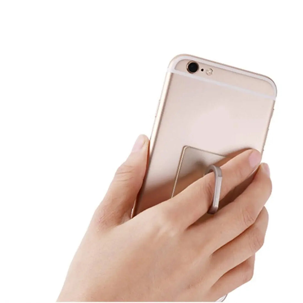 Portable Mini 360 Degree Rotation Lazy Finger Ring Stand Desk Car Holder Mount Bracket For Varies Cell Phones 9 Color Optional Vue