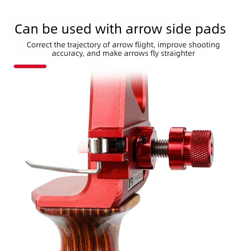 Rear-mounted Steel Wire Magnetic Arrow Holder Recurve Bow Sports Equipment Magnetic Archery Gear Adjustable Low Sensitivity Vue