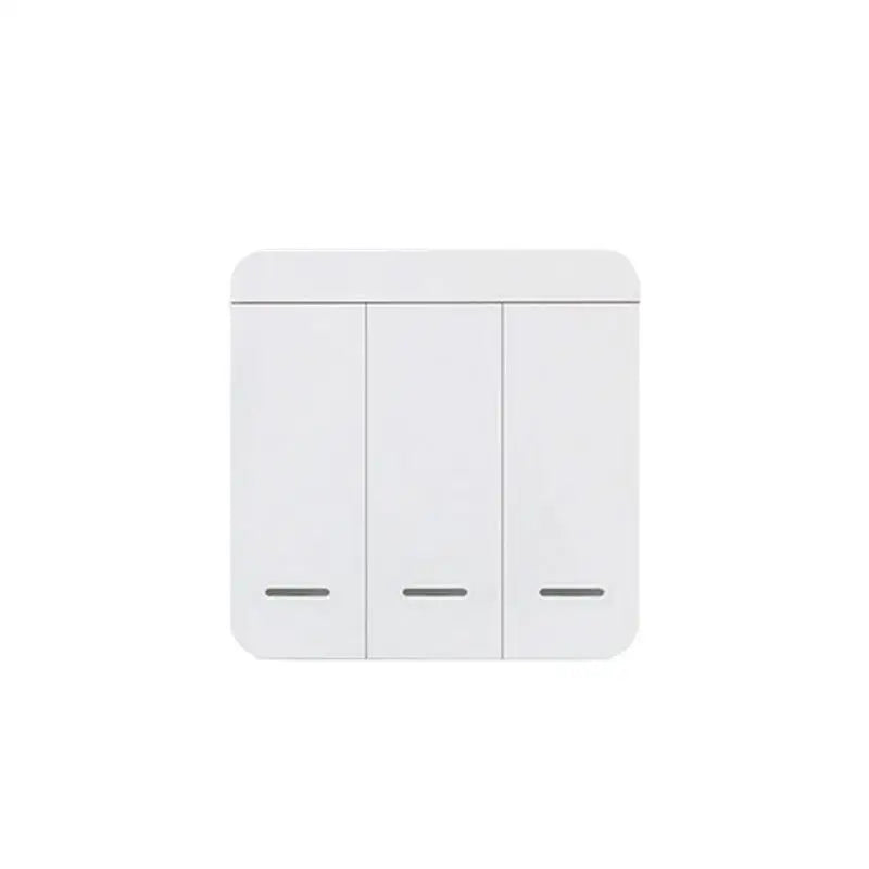 Wireless ON OFF RF433 Module Remote Control Light Switch 1/2/3 Gang Push Button Wall Light Switch For Light Bulb Chandelier Vue 3 Gang