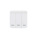 Wireless ON OFF RF433 Module Remote Control Light Switch 1/2/3 Gang Push Button Wall Light Switch For Light Bulb Chandelier Vue 3 Gang