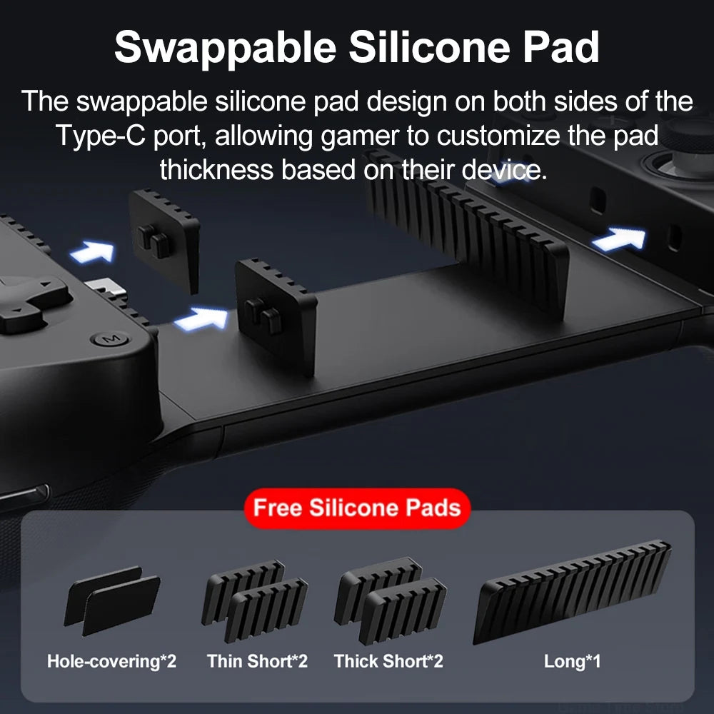 GameSir X5 Lite Mobile Phone Gamepads for iPhone 16 15 Series iPad Mini Android Tablet Controller Hall Effect Joysticks Design Vue