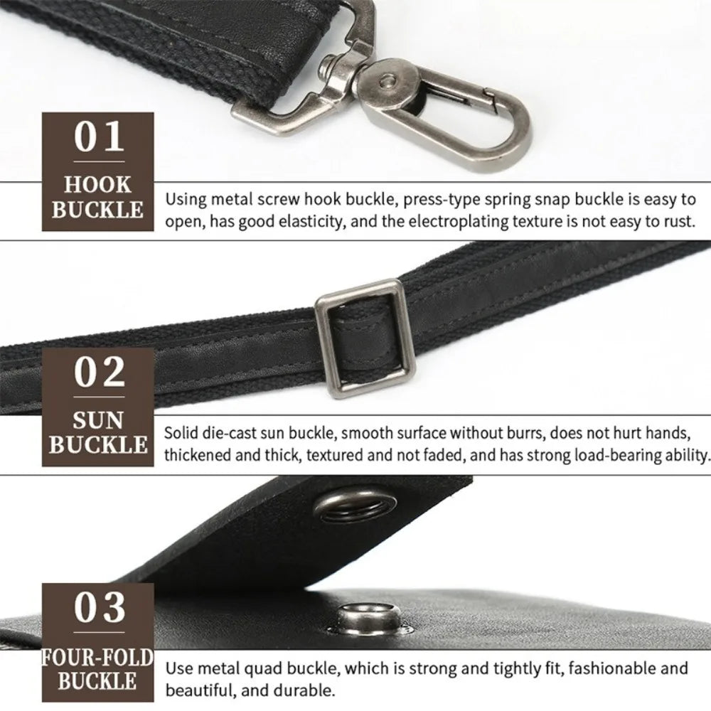 Men's Carry-on Small Satchel Mobile Phone Bag Business Leather High-end Shoulder Bag Messenger Bag Men's Small Bag Vue