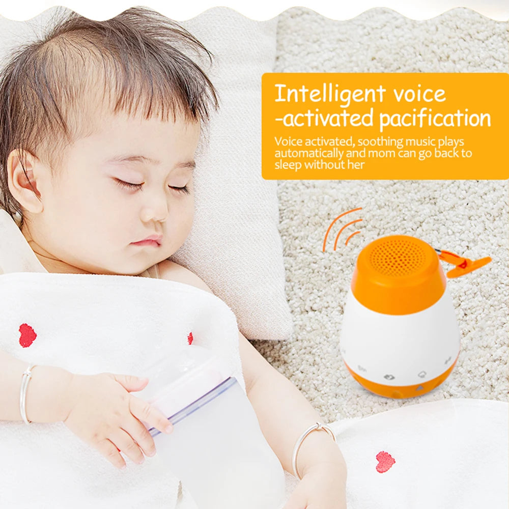 Smart Baby Sleep Soother White Noise Sound Machine for Infants Toddlers with 6 Soothing Sounds Built-in Battery Intelligent Vue