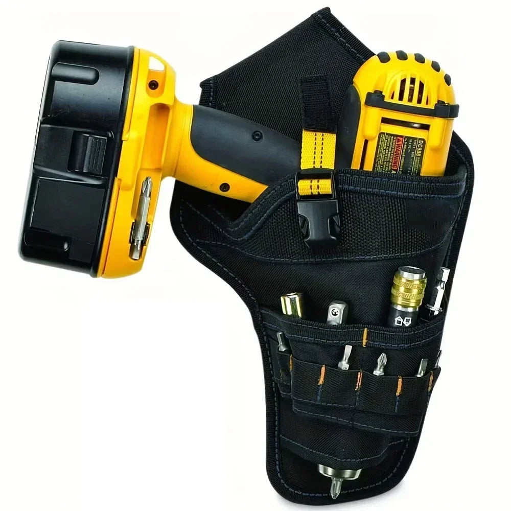 Power Tool Holster Cordless Drill Holster/Single Hook with Metal Clip for Easy Attachment Store and Organize Tool Kits Vue