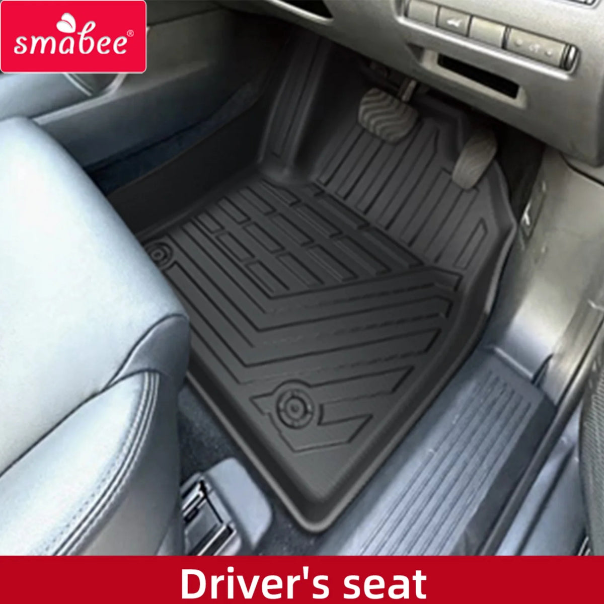 Smabee Right Drive for Nissan X-Trail Xtrail Fuel T33 Series 2022-2025 5Seater Car Floor Mats Trunk TPE Waterproof Accessories Vue