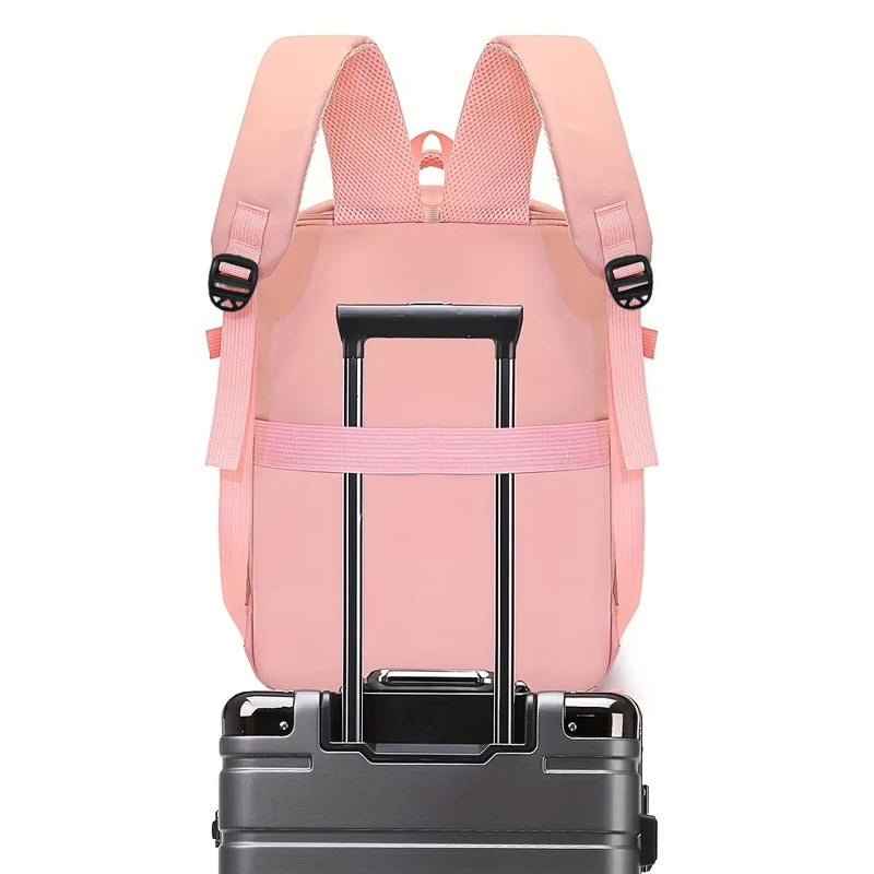 Graceful Stylish Multi-color Backpack Adjustable-strap Lightweight