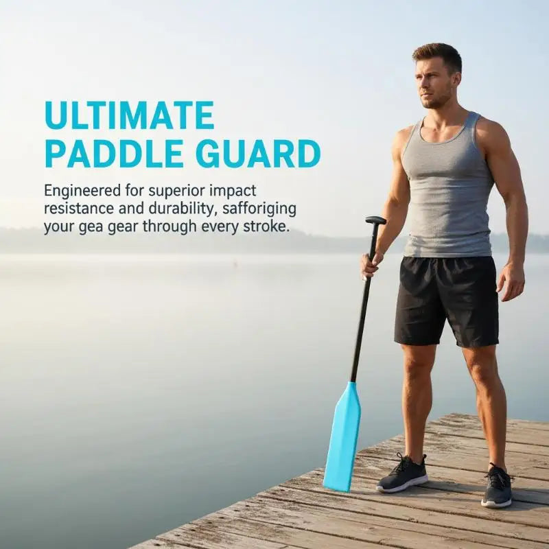 Dragon Boat Paddle Tip Protector Convenient Replacement Edge Guards
