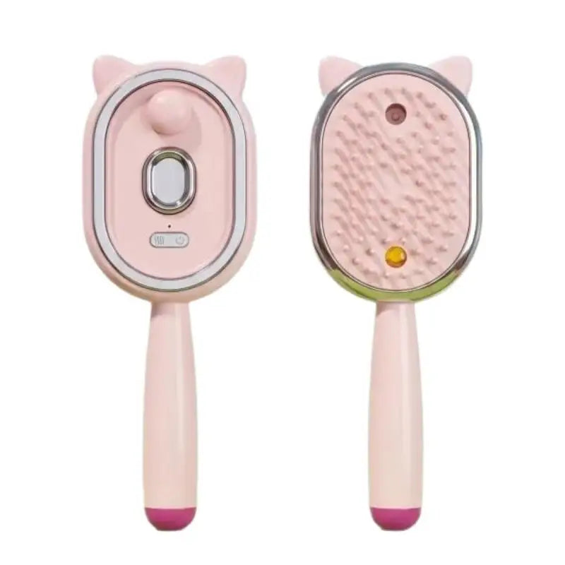 3 In 1 Rechargeable Electric Steam Massage Comb Self Cleaning Spray Scalp Care Air Cushion Brush Vue