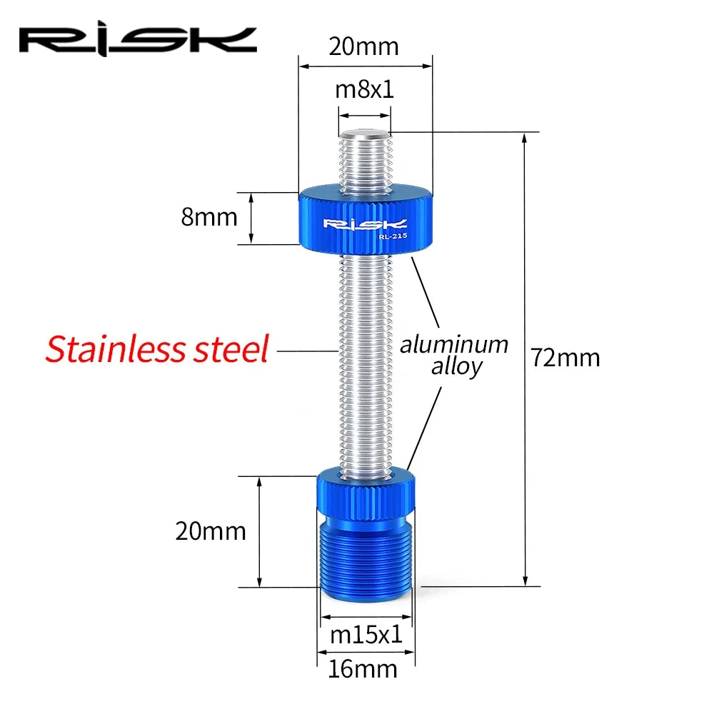 RISK RL215PRO Bike Bicycle Square Spline Axis BB Bottom Bracket Anti