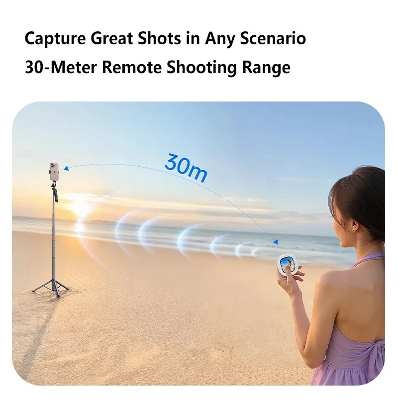 T30 Selfie Magnetic Phone Vlog Selfie Monitor Mobile Screen Organizer Outdoor Bluetooth Selfies Vlog Live Selfie Screen Vue