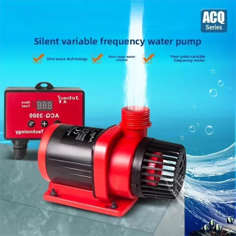 Jebao Smart Aquarium DCQ ACQ Frequency Conversion Pump Controllable Return Pump for Fish Tank Aquarium Submersible Water Pumps Vue