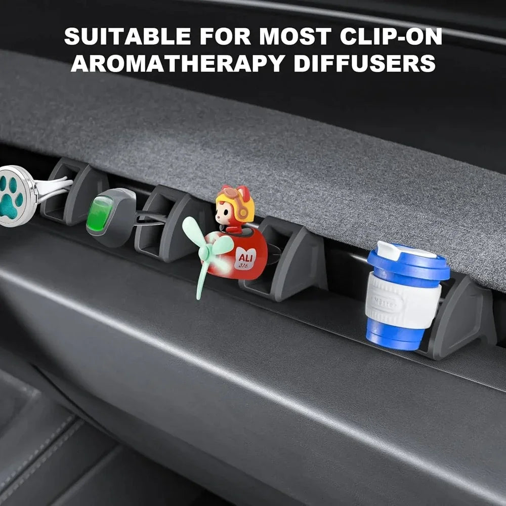 For Tesla MODEL 3 Highland Y Launch 2025 Air Freshener Adapter Air Outlet Aromatherapy Clip Silicone Car Air Vent Fragrance Clip Vue