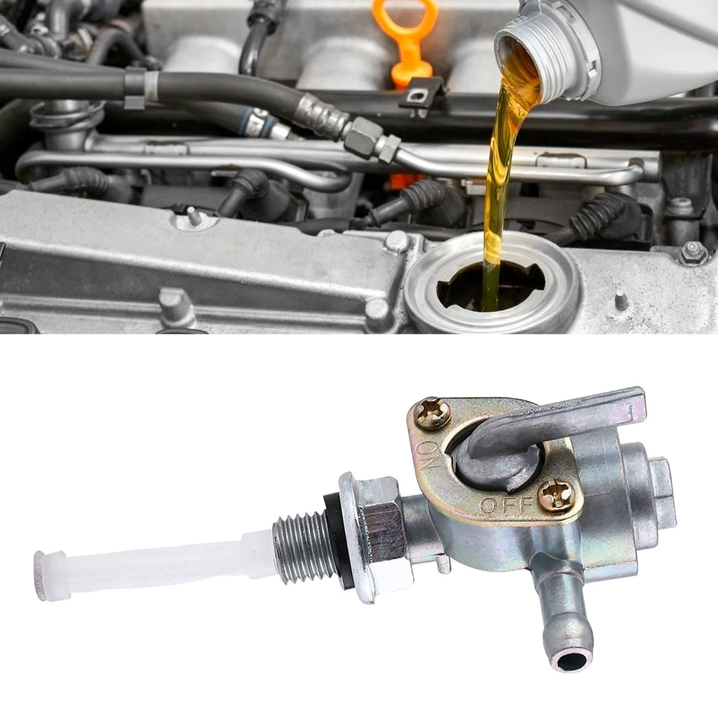 Fuel Fuel Valve Fuel Gas Fuel Valve Pump Petcock Oil Tap M10 x 1.25 Petcock Oil Tap Vue