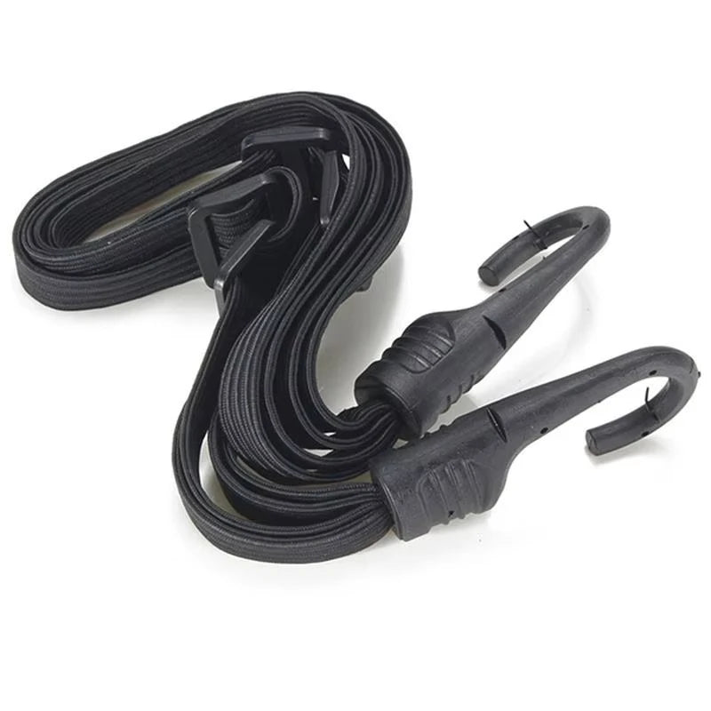 1/2pcs 60cm Motorcycle Luggage Strap Moto Helmet Gears Fixed Elastic Buckle Rope High-Strength Retractable Protective Net Vue