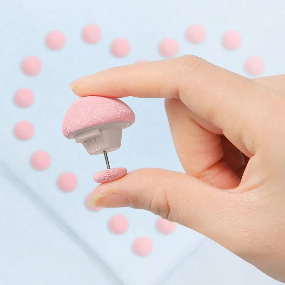8PCS Mushroom Bed Sheet Quilt Clip Slip-resistant Clips Blanket Clip Clothes Pegs Covers Fastener Clip Holder Sheet Cover Holder Vue