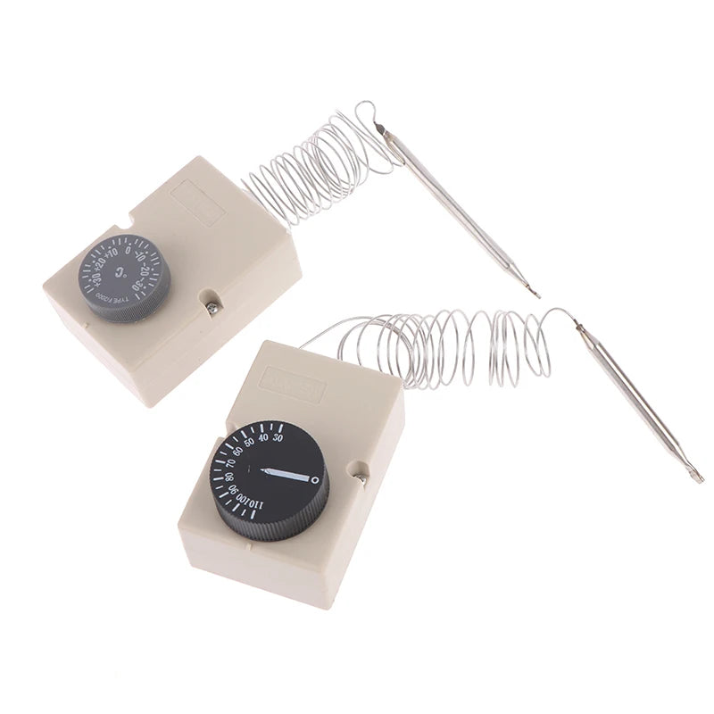 Capillary Thermostat Knob Mechanical Temperature Switch 50-300C 0-60C 0-50C 0-40C 30-110C -30-30C Vue