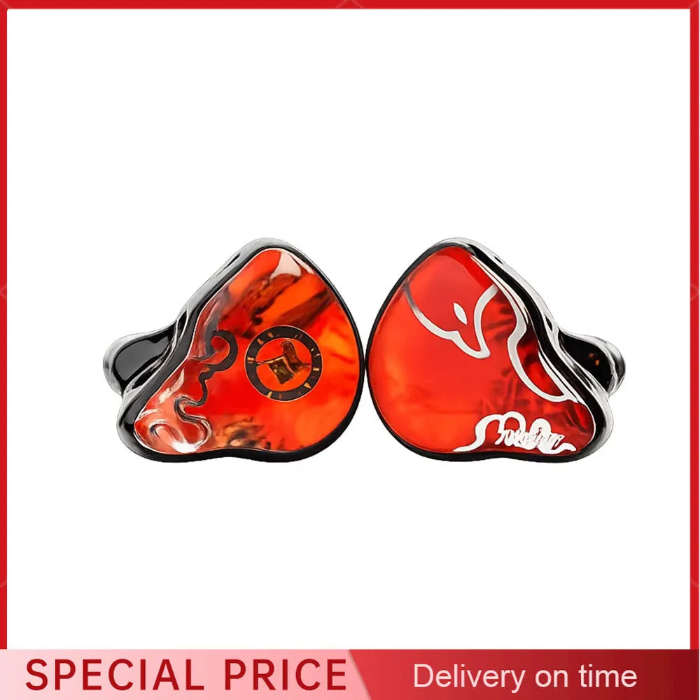 JUZEAR x Vivir Digital FIESTA 1DD+3BA Hybrid IEM Earphones Hybrid In-Ear Monitors Vue