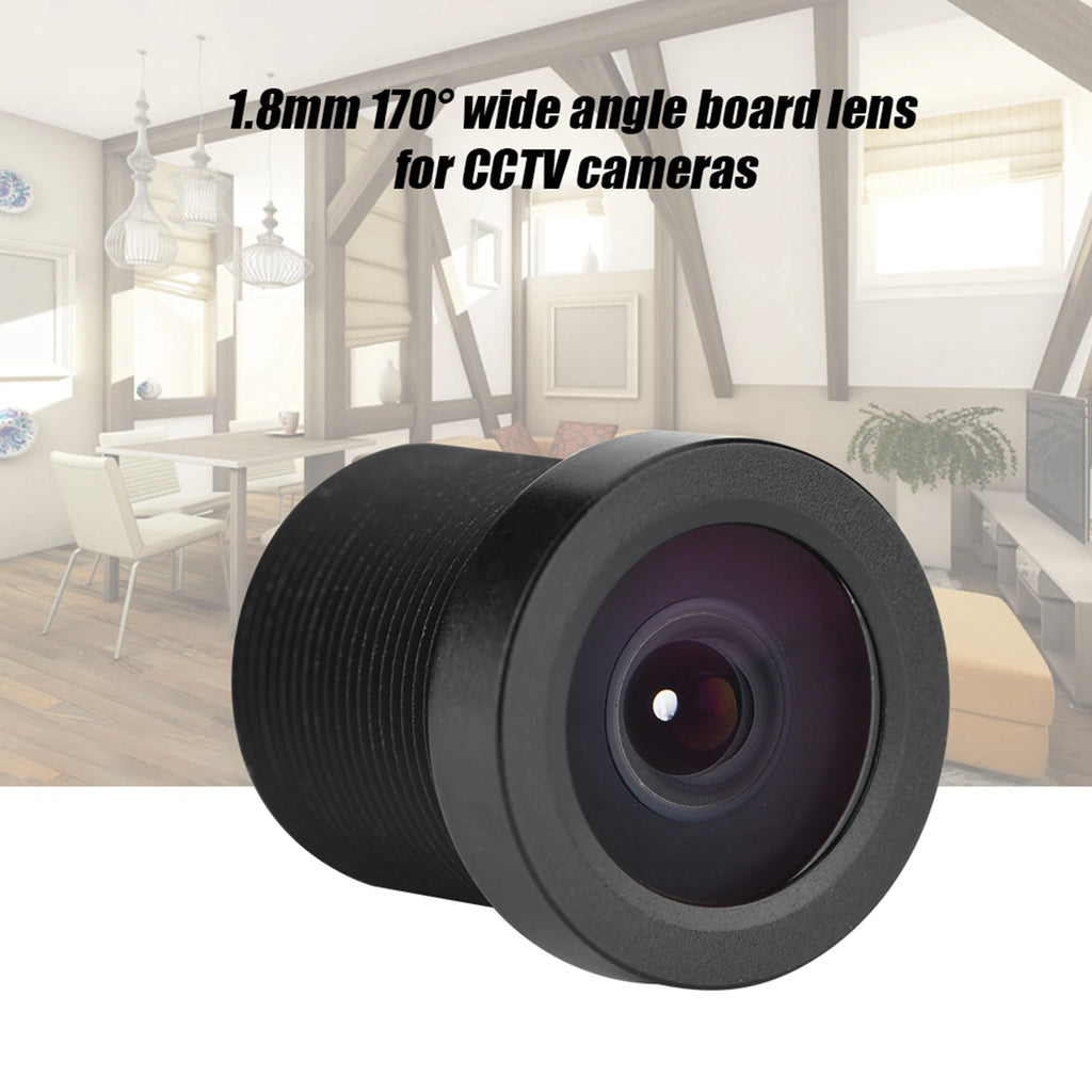Board Lens CCTV Lens 1.8mm 170° Wide angle 1MP IR Board Lens for 1/3" & 1/4" CCD Security CCTV Camera Vue