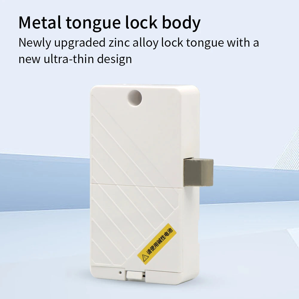 Tuya Smart Drawer Cabinet Invisible Lock Keyless Unlock Furniture Locker Safe Electric Hidden Sensor Cabinet Battery-power Lock Vue