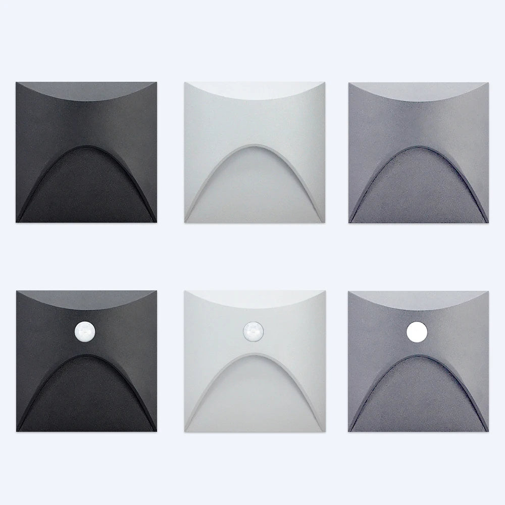 SANDIY IP65 Outdoor Motion Sensor Stair Wall Light Sconce Outdoor Wall Sconce Vue