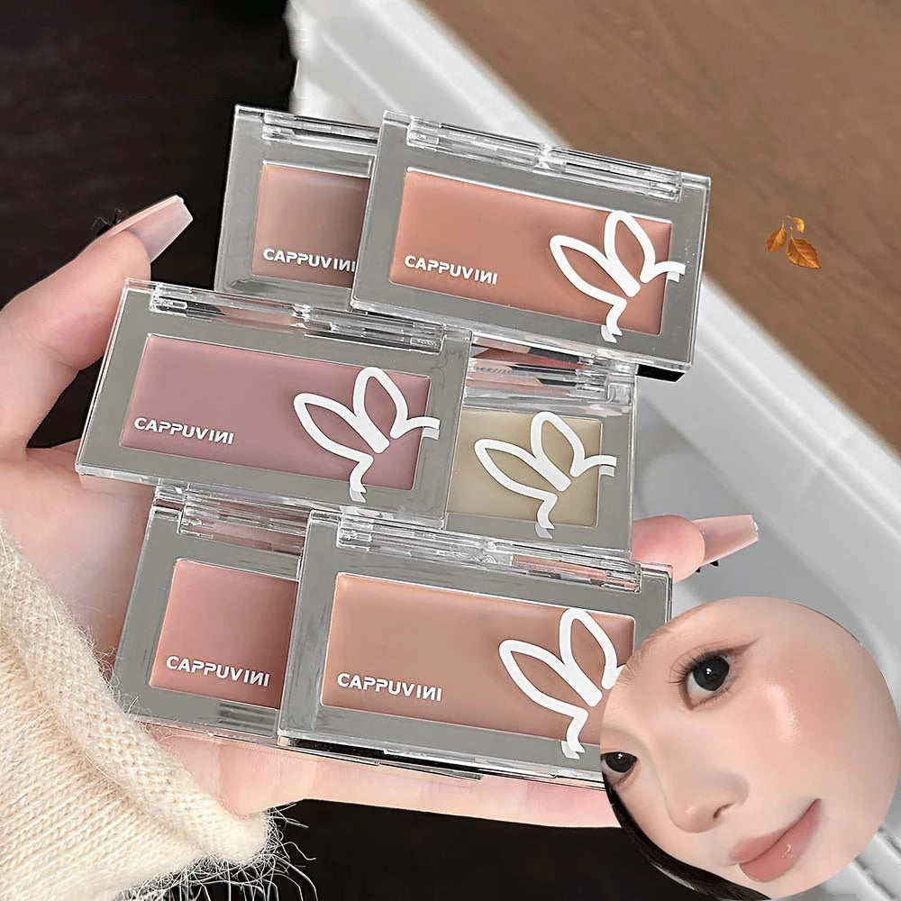 Monochrome Blush Portable Silky Cream Multipurpose Blush Concealer Long Lasting Nude Natural Brighten Skin Tone Makeup Cosmetic Vue