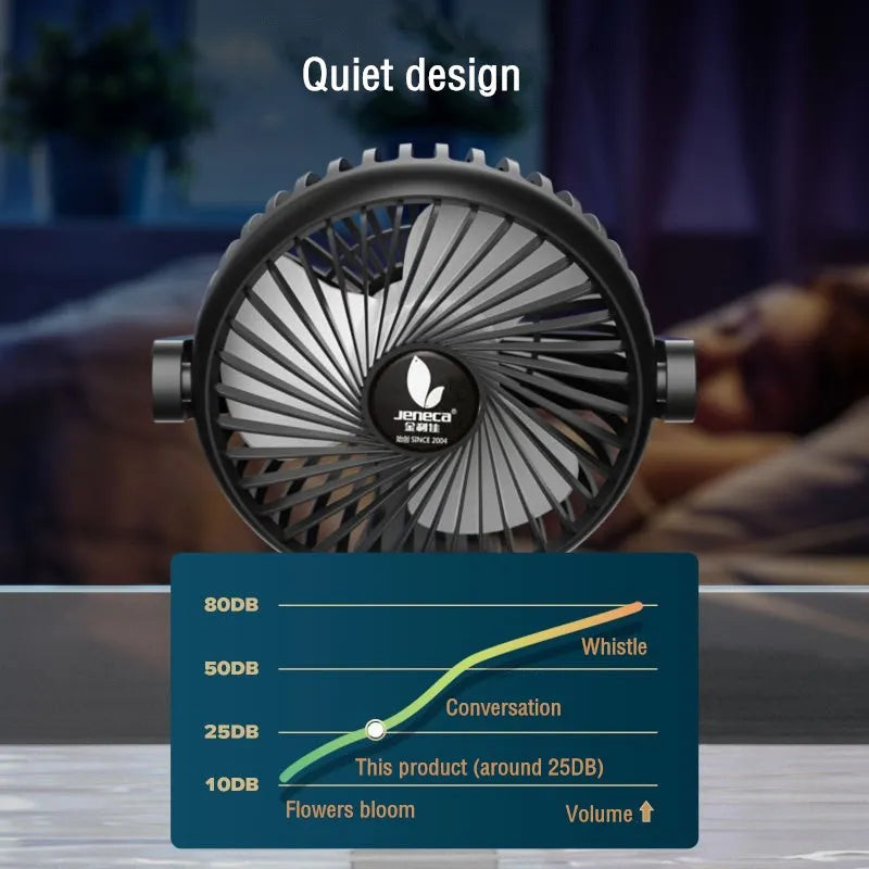 Aquarium Cooling Fan Clip On Marine Coral Tank Temperature Controller Fish Tank Chiller Water Cooling System 360 Rotating Vue
