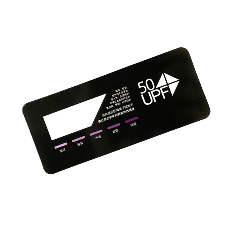 UV Test Card UPF50+ Sun Strength Indicator – 10-Pack UV Indicator Card Vue