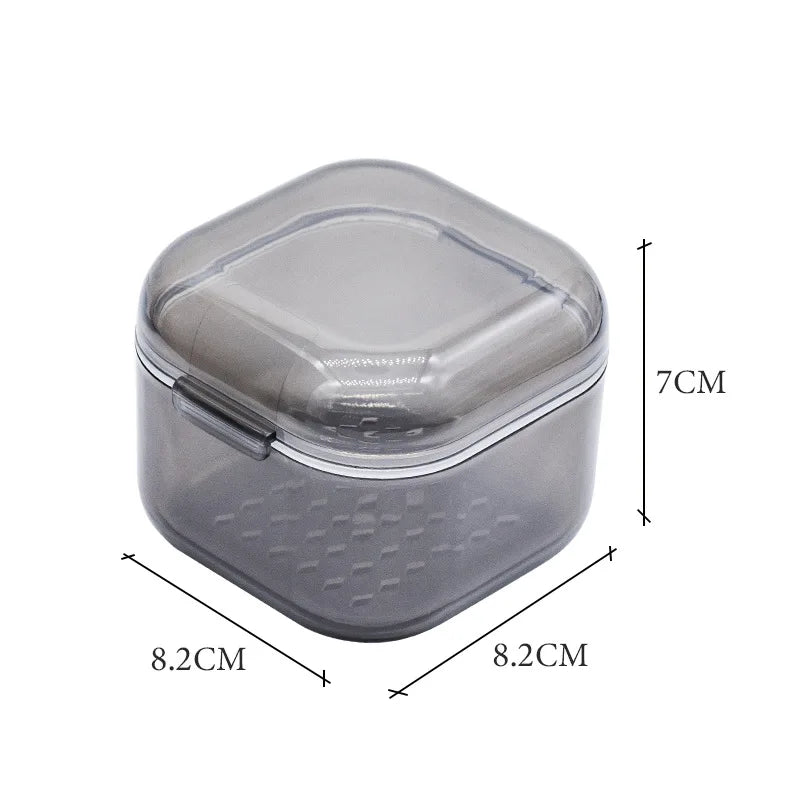 Portable Alcohol Filter Cleaning Box Nail Art Drill Bits Grinding Head Cleaning Box Manicure Sterilization Tool Vue