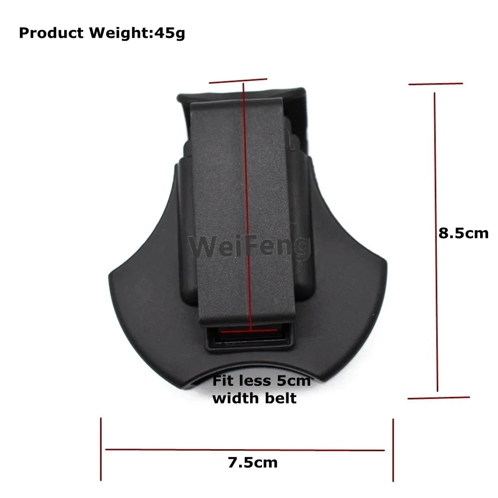 Tactical Handcuffs Case Police Holster Case Fits Tool Key Waist Pouch For 5.5cm Belt Pouch Handcuff Holder Hunting Accessories Vue