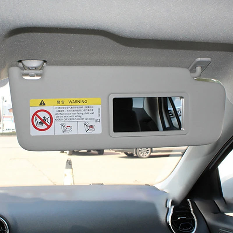 1/2pcCar Sun Visor with Make-up Mirror For Skoda Octavia For Skoda Octavia/For Xinrui/For Volkswagen Jetta/For Santana 2013-2018 Vue