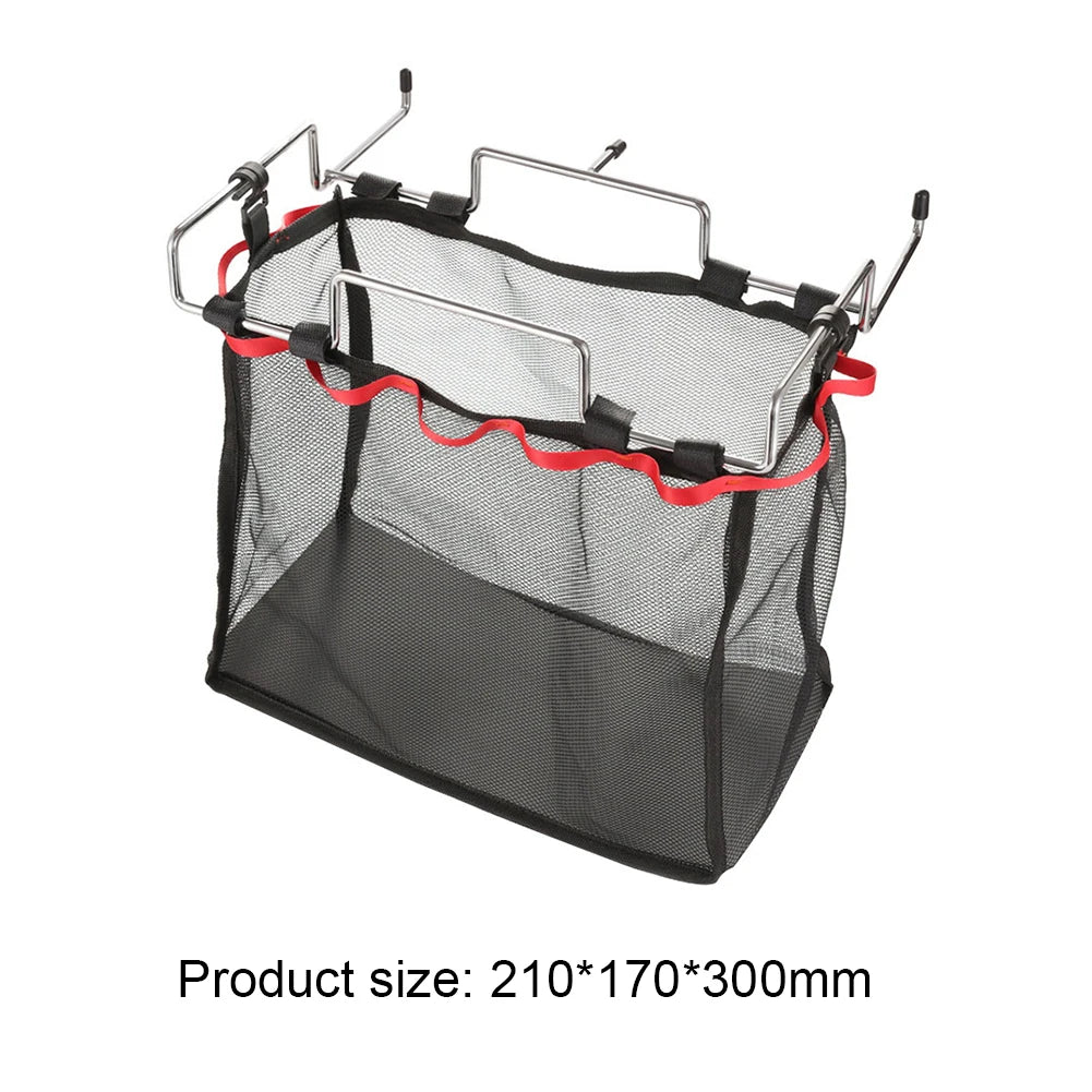 Foldable Camping Table Mesh Organizer – Under-Table Storage Net Camping Table Organizer Vue