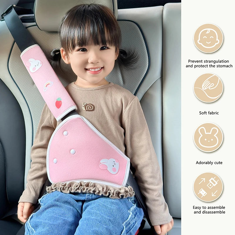 Universal Car Seat Belt Cover Adjustable Safety Belt Shoulder Pad For Adults Kids Interior Accessories Vue