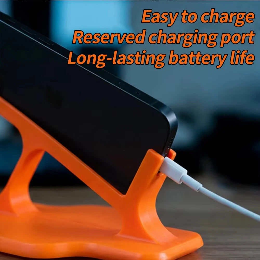 Bed Lazy Phone Stand, Hand-free Phone Bracket, Ergonomic Design, Portable Phone Support for Lying Down & Home Entertainment Vue