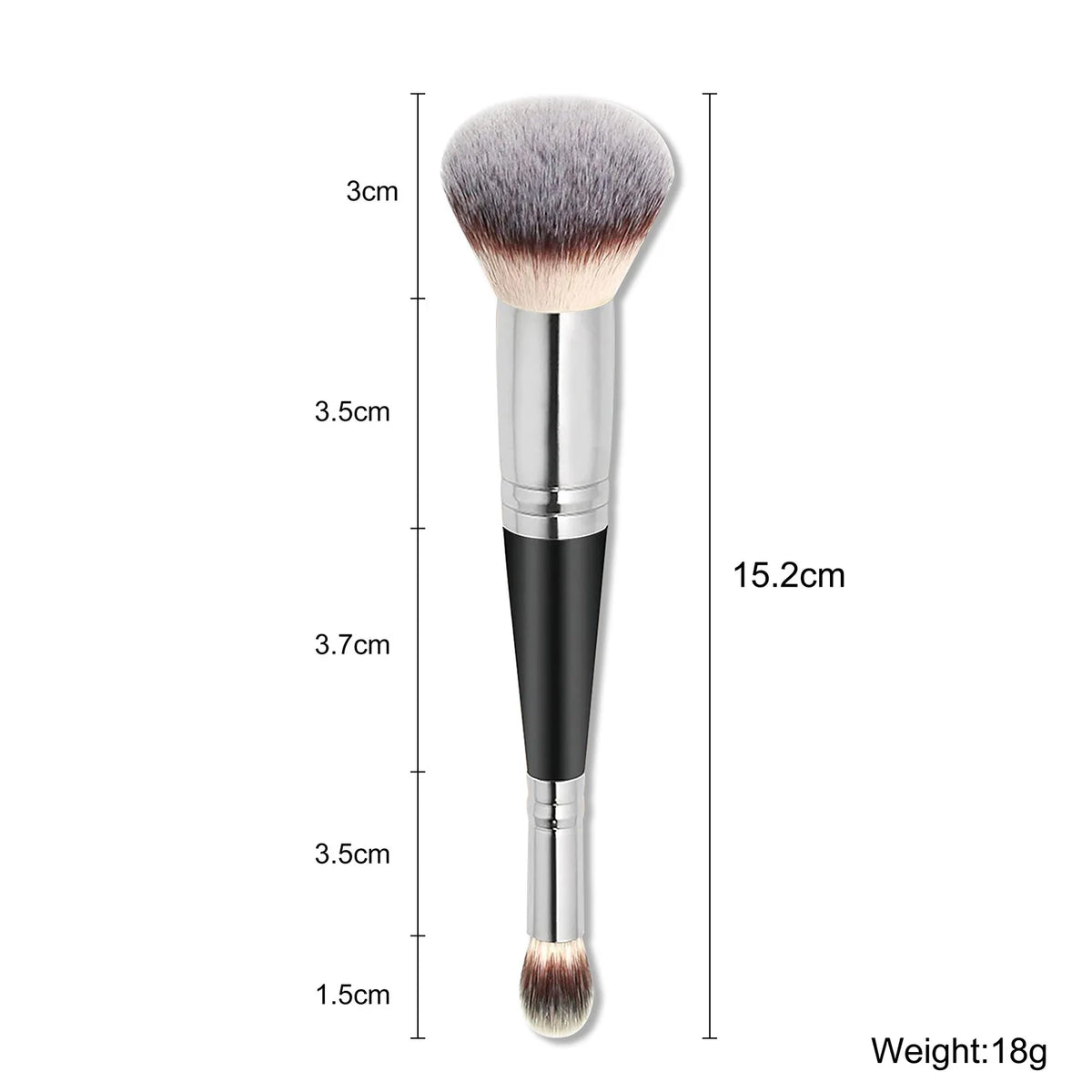 Custom Logo Makeup Brushes Large Powder Foundation Make up Brushes Cruelty Free Concealer Makeup Brush Wholesale Bulk 20pcs/lot Vue