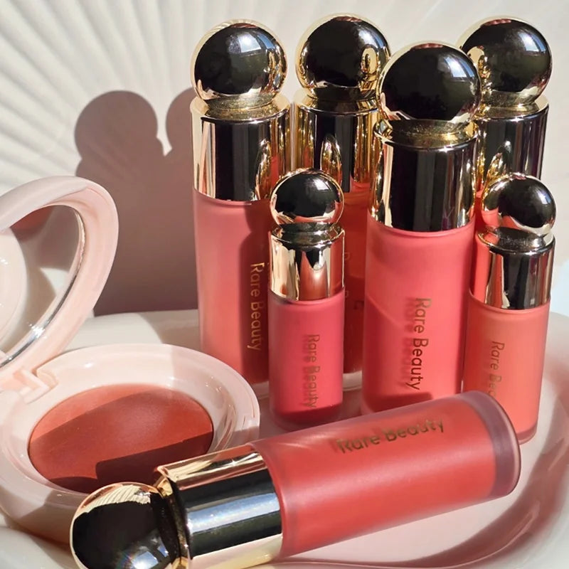 Popular New Rare Beauty Soft Silky Pinch Liquid Blush Silky and Glides on Smoothly Long Lasting Plump Makeup Virtue Happy Worth Vue