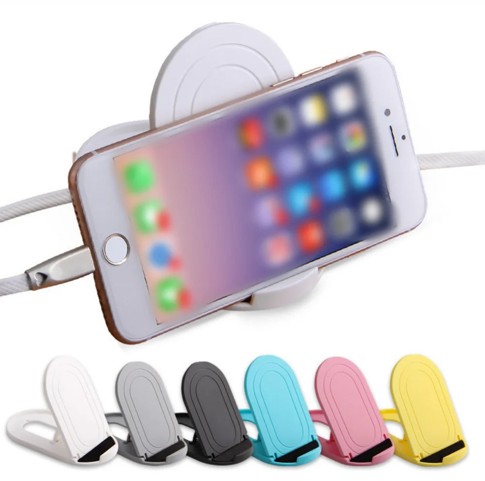 Universal Adjustable Phone Holder Bracket Desktop Stand For Ipad IPhone Samsung Xiaomi Huawei Folding Mobile Phone Stand Vue