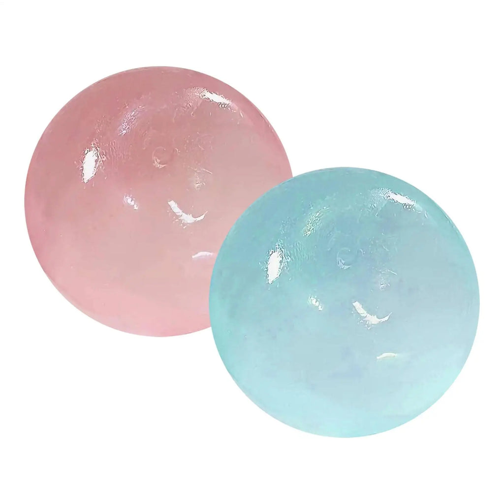 Slow Rebound Squish y Ball, Clear Sensory Stress Relief Toy, Tension Reduction Calming Fidget For Kids Students Adults Office Vue