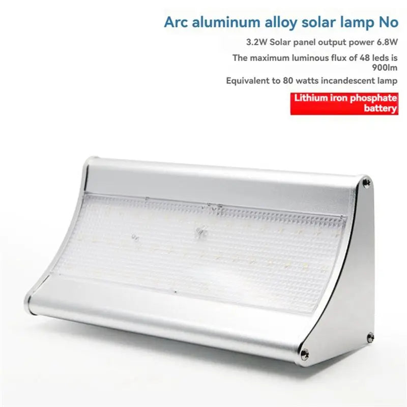 ABKW-Outdoor Courtyard Waterproof Solar Wall Light Waterproof Solar Wall Light LED Body Sensor Light Garden Lighting Wall Light Vue