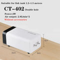 Portable Ultra Silent Aquarium Air Pump Fish Tank Mini Air Compressor Aquarium Fish Tank Oxygen Pump Pomp Air Aquarium Vue CT-402 220V-240V EU Plug