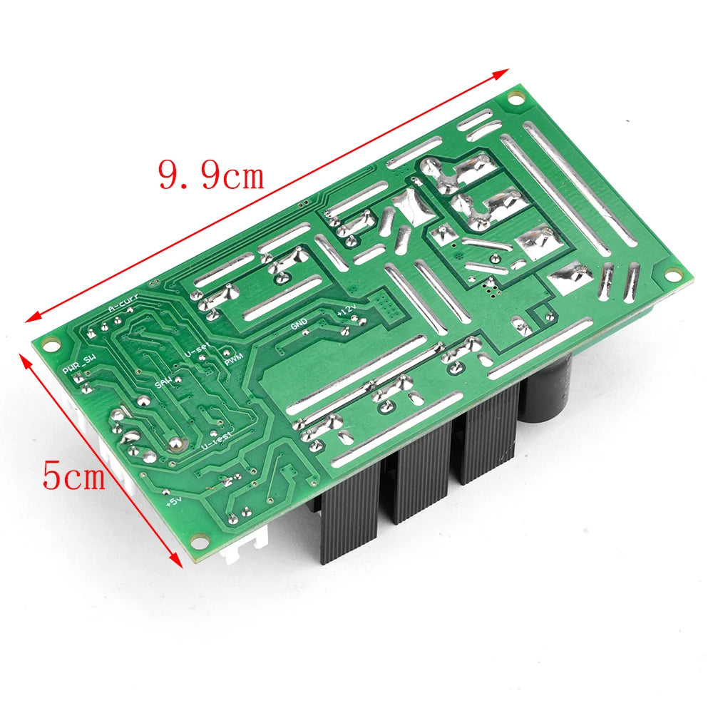 1000W PWM DC Brush Motor Governor DC10-50V 20A Motor Speed Controller Dimming Temperature Regulation Speed Regulation Switch Vue