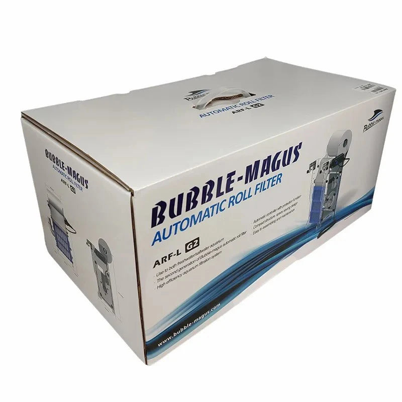 BM-ARF Automatic Aquarium Filter 25W Rectangular Paper Roller Machine Dry Wet Separation Fish Tank Sea Tank Coral Tank Filter Vue