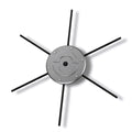 6-Inch Rotary Brush Cutter Trimmer Replacement Head – 6 Lines Trimmer Replacement Head Vue Black China Mainland